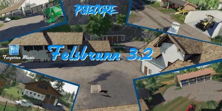 FS19 - Felsbrunn Umbau - Multiplayer Fahig V3.2