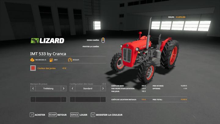 FS19 - Imt 533 Tractor V1
