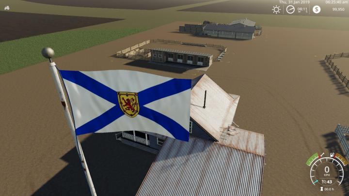 FS19 - Nova Scotia Flag V1