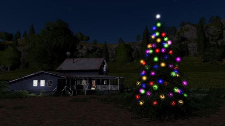 FS19 - Placeable Christmas Tree V1