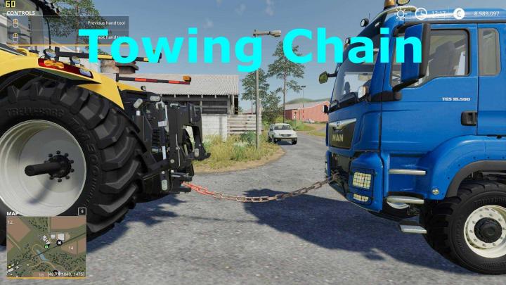 FS19 - Towing Chain V1.1