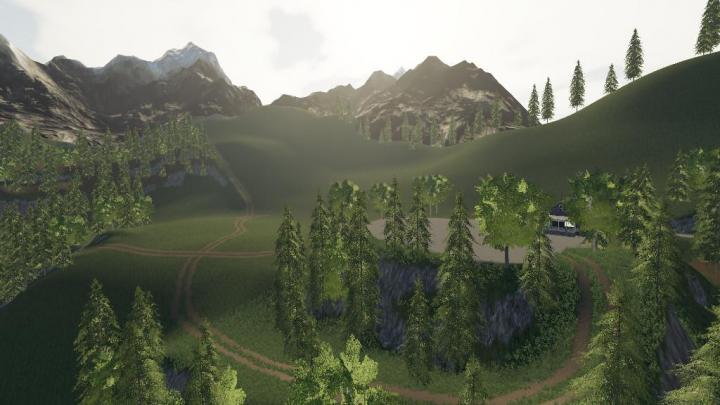 FS19 - Alps Panorama At The Northern Sea V1.0