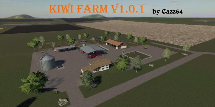 FS19 - Kiwi Farm Starter Map 4X V1.0.1