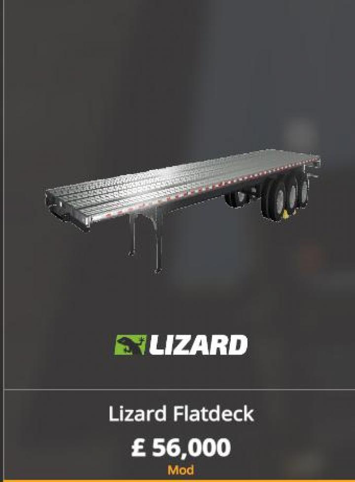 FS19 - Lizard Flatdeck Autoload / Unload V0.0.1.2