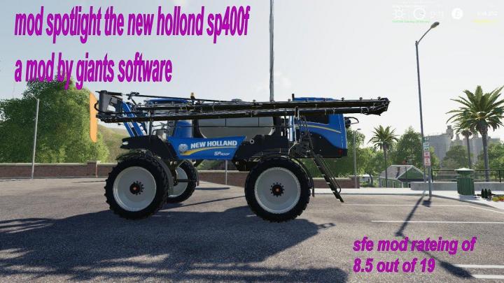 FS19 - New Holland Miller Sprayer V1.0