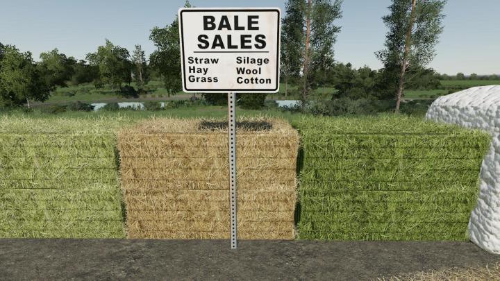 FS19 - Placeable Bale Sale Point V1.0