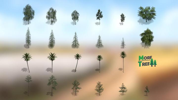 FS19 - Placeable More Tree V1.0