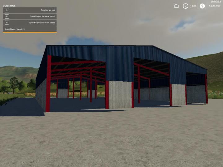FS19 - Small Beef Shed V1.0