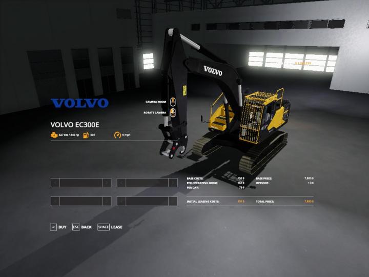 FS19 - Volvo Excavator Pack V1.0