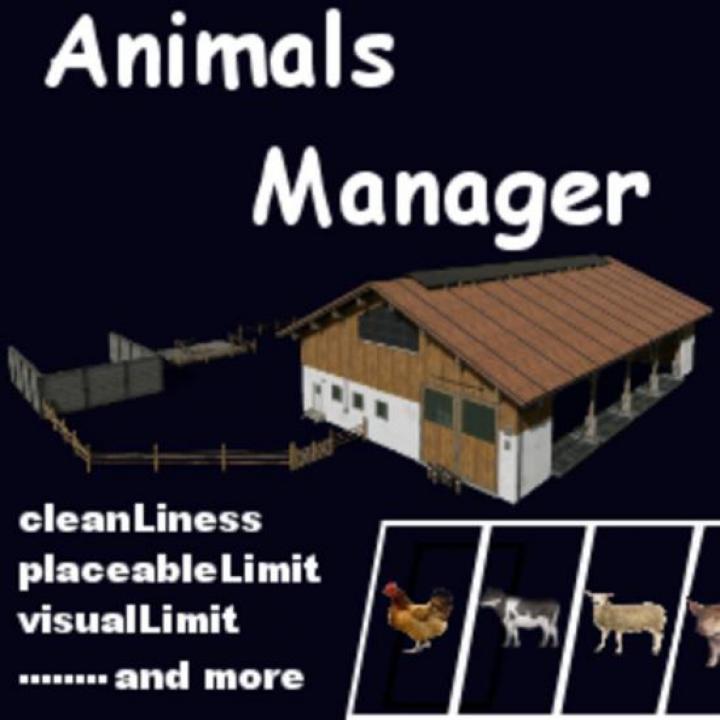 FS19 - Animalsmanager V0.5 Beta
