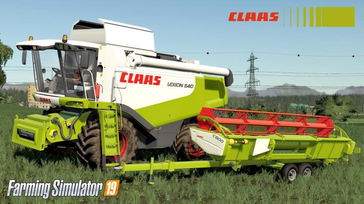 FS19 - Claas Lexion 530-540 V1.0