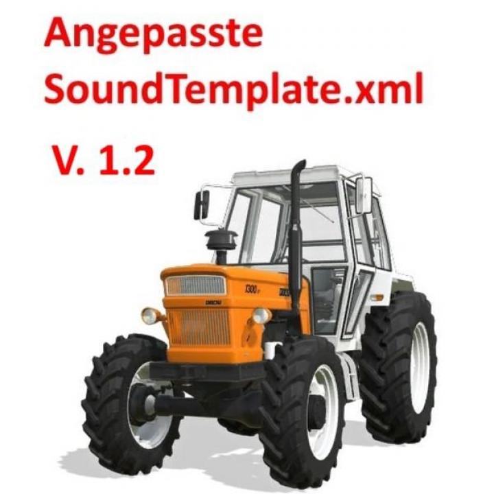 FS19 - Custom Soundtemplate V1.2