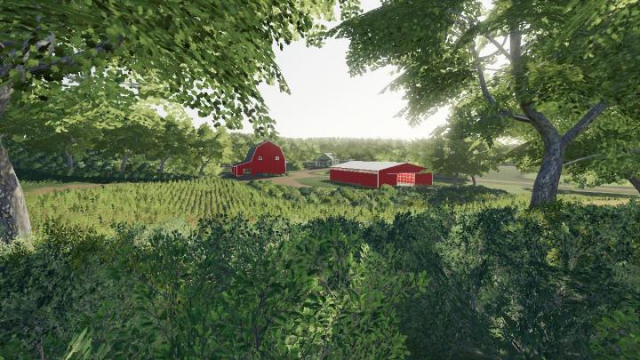 FS19 - Farm In The Woods Map v1.0