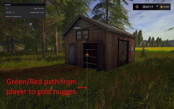 FS17 - Gold Nugget Finder V1.0