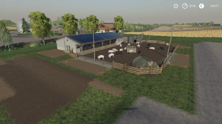 FS19 - Huge Pig Enclosure V1.0