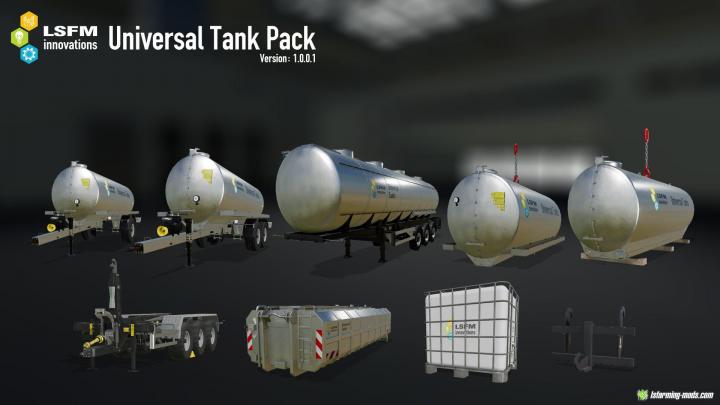 FS19 - Lsfm Universal Tank Pack V1.0.0.1