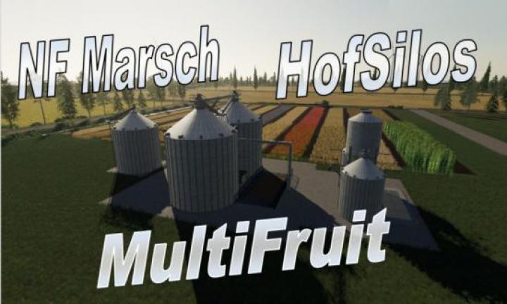 FS19 - Multifruit Silo With Extension V2.0