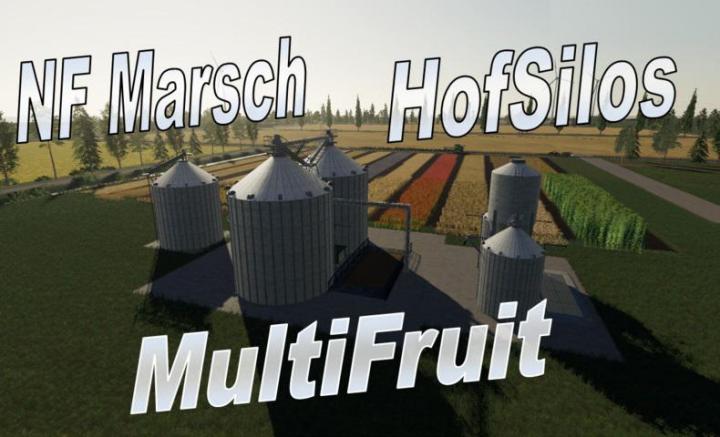FS19 - Multifruit Silo With Extension V2.0