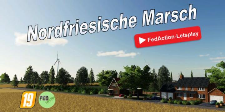 FS19 - North Frisian March Without Trenches Map V1.5