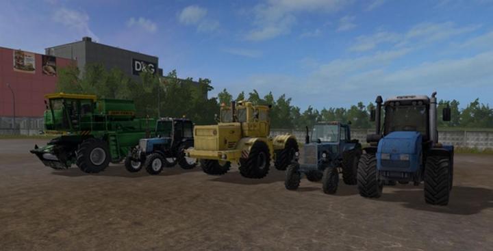 FS17 - Pack Starting Techs For Map Russia V1.1