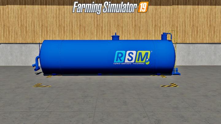 FS19 - Placeable Buy Rsm Liquid Fertilizer Tank V1.0
