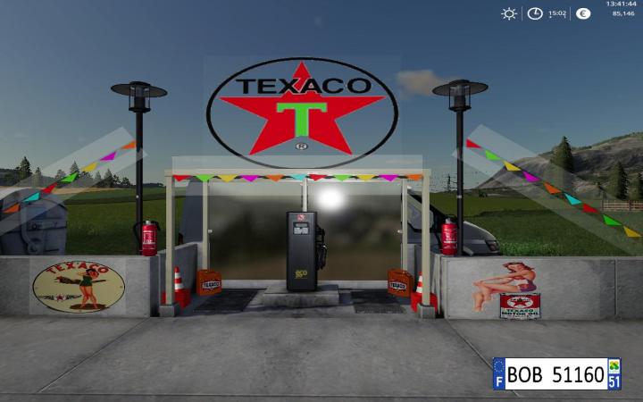 FS19 - Station Texaco V1.0