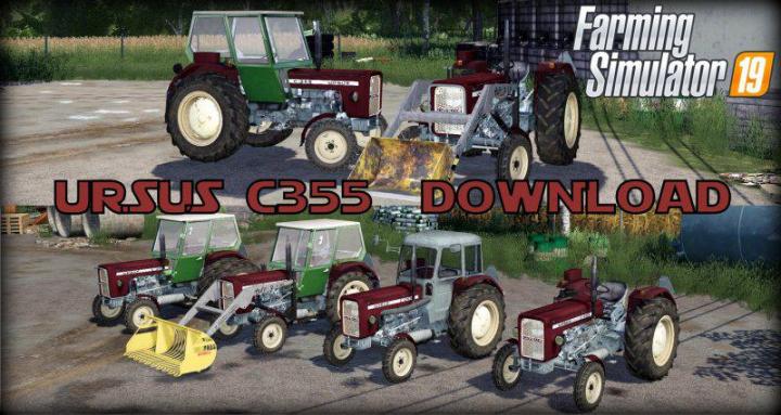 FS19 - Ursus C355 Tractor