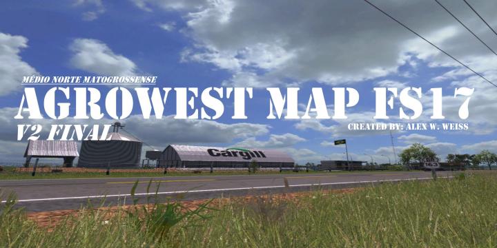 FS17 - Agrowest Map Final V2.0