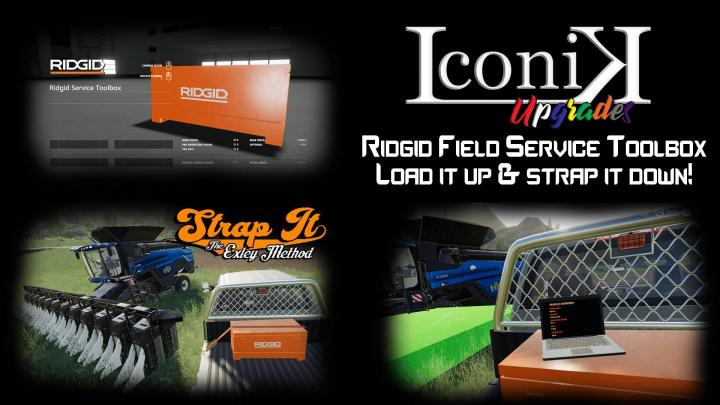 FS19 - Iconik Ridgid Service Toolbox V1.0