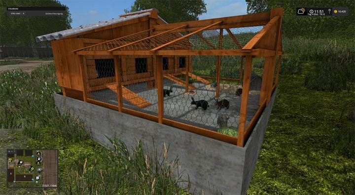 FS19 - Placeable Hare Stable V19.0.0.5