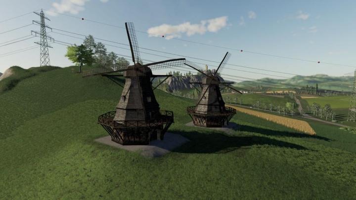 FS19 - Placeable Wind Mill V1.0