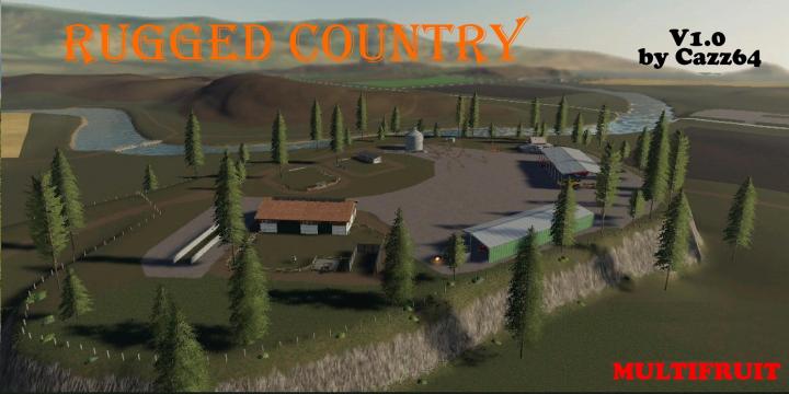 FS19 - Rugged Country Map V1.0