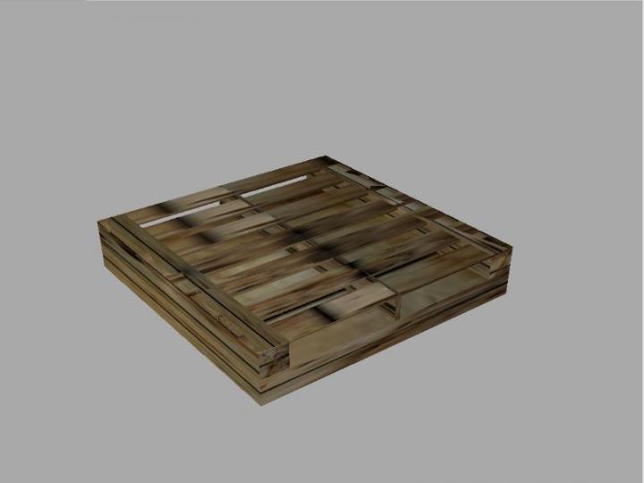 FS19 - Wood Pallet Prefab V1.0