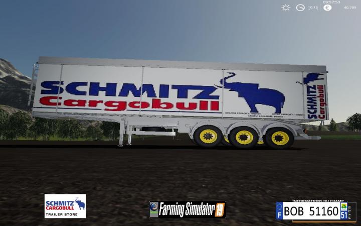 FS19 - Cargobull Schmitz By Bob51160 V1.0