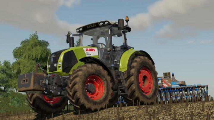 FS19 - Claas Axion 800 + Weight 900Kg V1.0