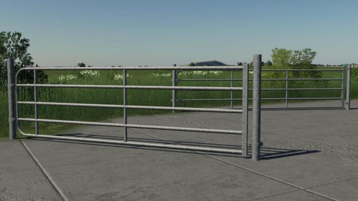 FS19 - Galvanized Gate V1.0