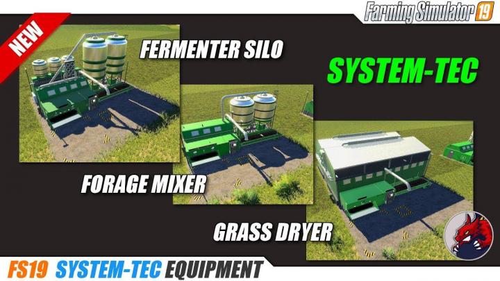 FS19 - System-Tec Cow Mixer Station (English Version) V1.0