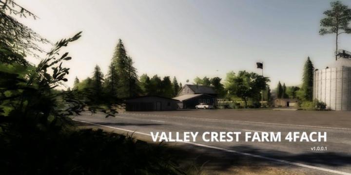 FS19 - Valley Crest Farm 4X Map V1.0.0.1