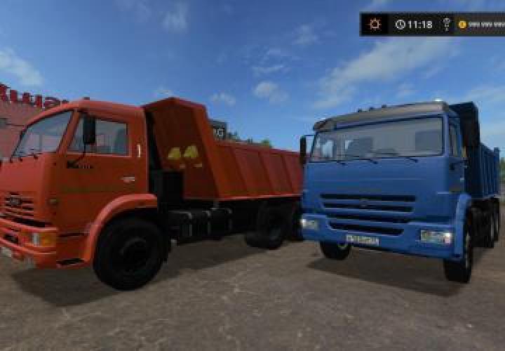FS17 - Kamaz 55111 Truck V1.0 - Farming Simulator Mod Center
