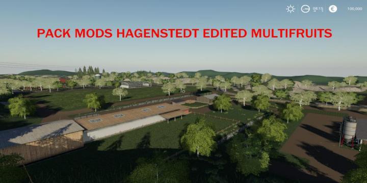 FS19 - Pack Mods Hagenstedt Edited Multifruit V1.0