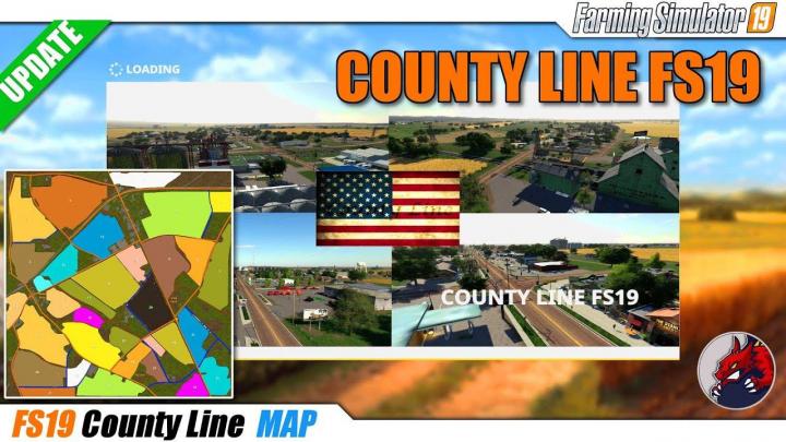 FS19 - County Line Seasons 19 Autodrive V1.0