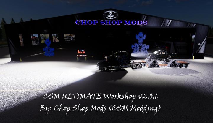 FS19 - Csm Ultimate Workshop V2.0.6