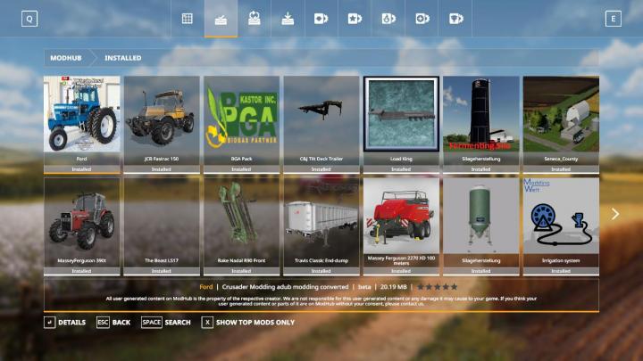 FS19 - Ford 9600 Cabbed Beta