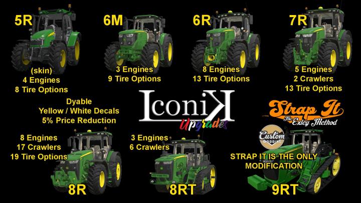 FS19 - Iconik Jd Tractors V1.0