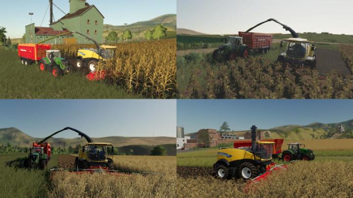 FS19 - Multi Harvest Headers V1.0