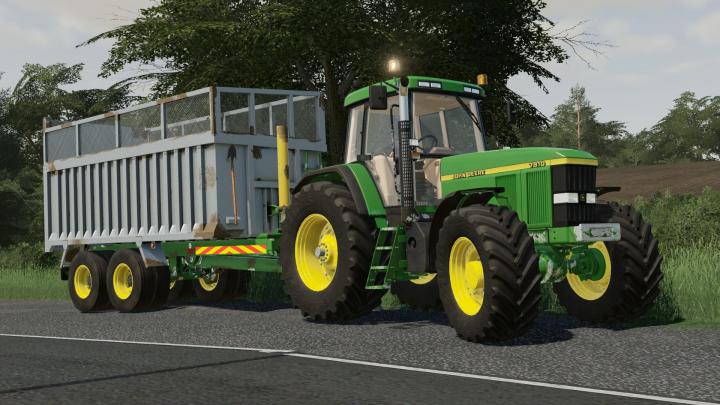 FS19 - Old Style Grain And Silage Trailer V1.0