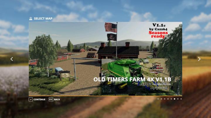 FS19 - Old Timers Farm Map V1.1C