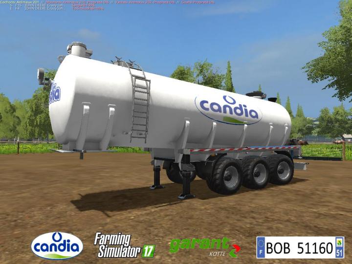 FS17 - Kotte Milk Tank Candia V1.0.0.2
