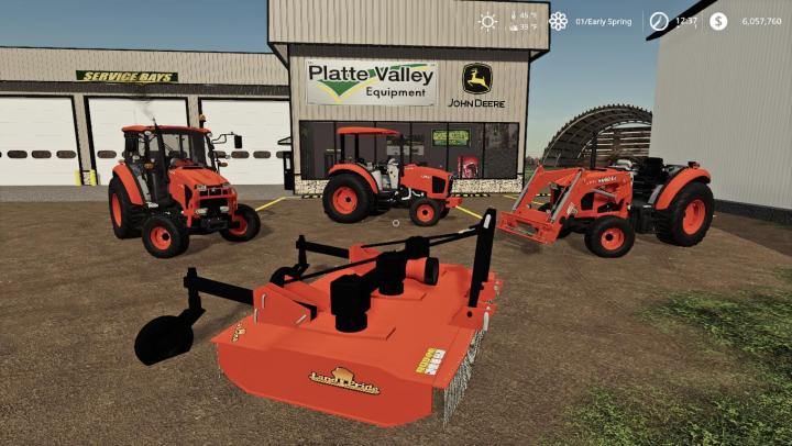 FS19 - Kubota Compact Tractor Package V1.0