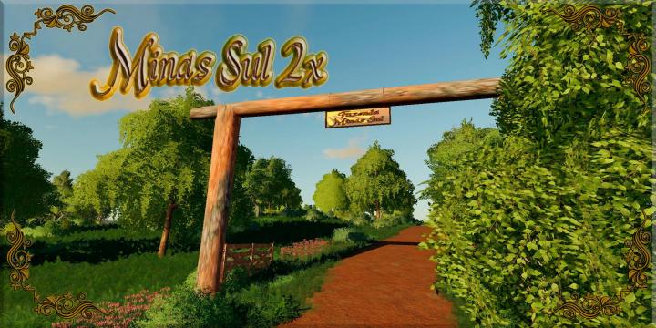 FS19 - Minas Sul 2X Map 1.1.0 Beta